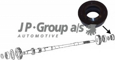 JP GROUP 8132100100 -  Уплотнительное кольцо вала, приводной вал
